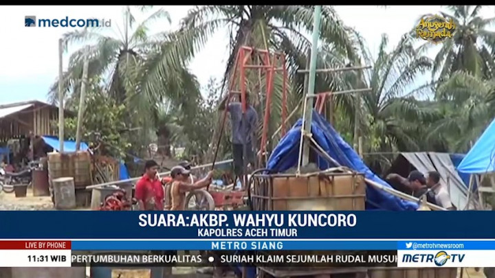 Polisi Tetapkan Lima Tersangka Ledakan Sumur Minyak di Aceh