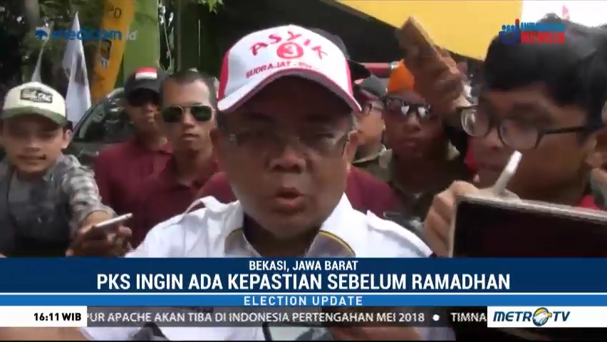 PKS Desak Gerindra Segera Tentukan Cawapres Prabowo