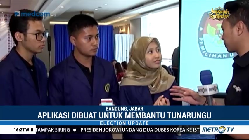 Mahasiswa IPB Buat Aplikasi Sosialisasi Pilkada untuk Difabel