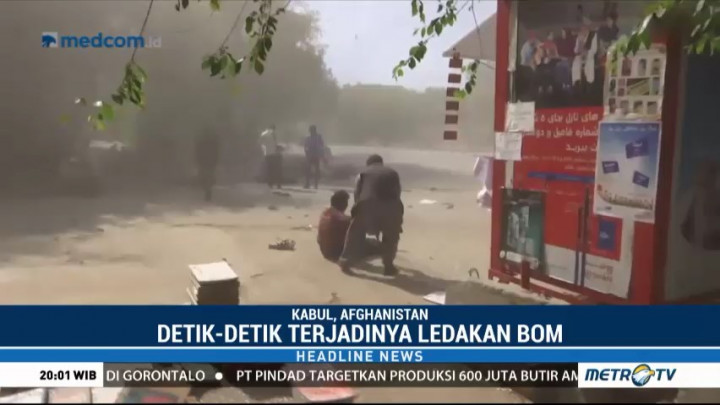 Dua Ledakan di Kota Kabul Tewaskan 25 Orang