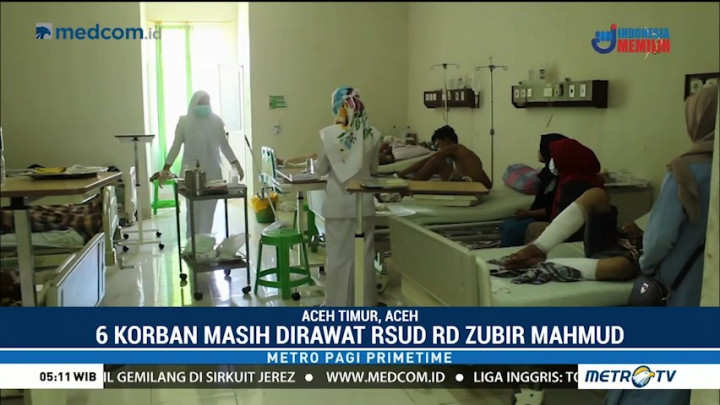 Kondisi Empat Korban Ledakan Sumur Minyak Membaik