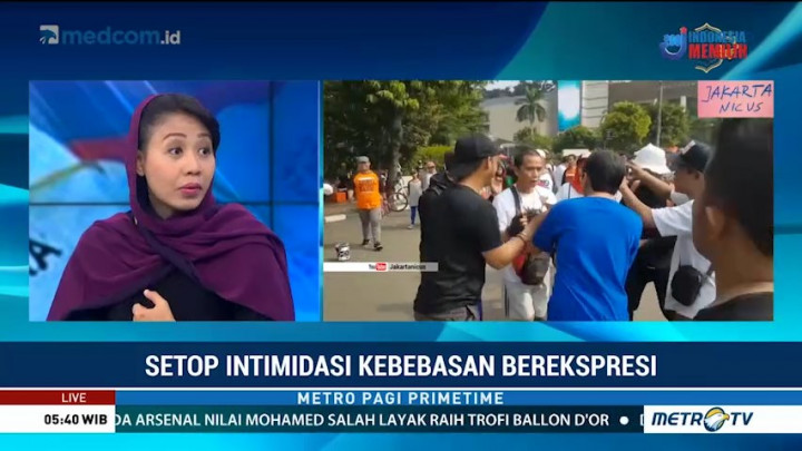 Setop Intimidasi Kebebasan Berekspresi