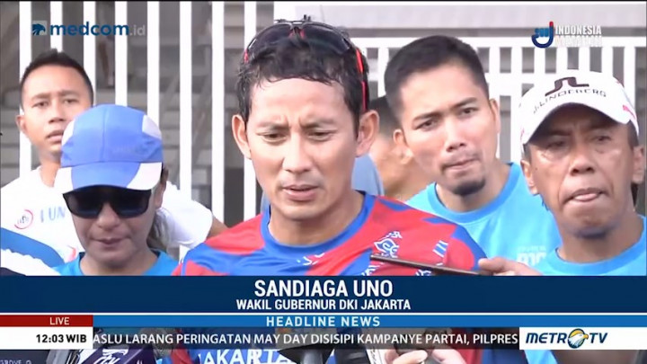 Sandiaga Berharap May Day di Jakarta Aman dan Damai
