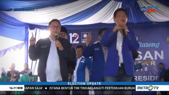Zulkifli Hasan-Amien Rais Beda Sikap Jelang Pilpres 2019