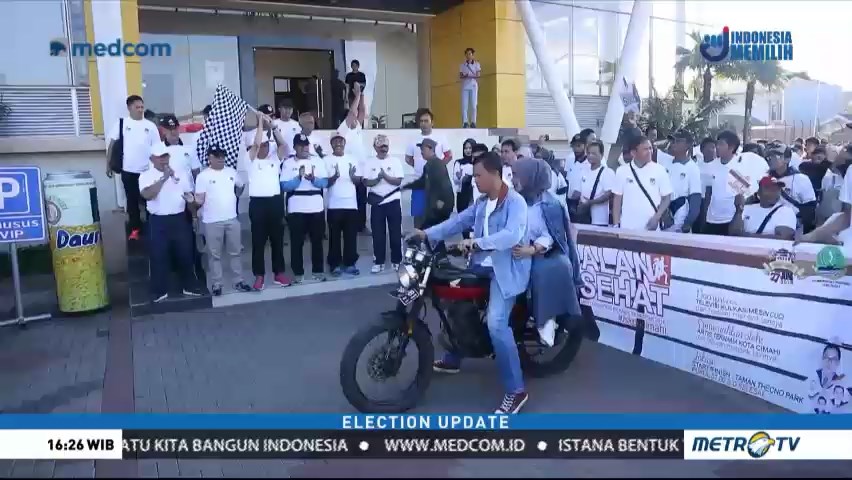 KPU Kota Cimahi Sosialisasi Pilkada Bareng Dilan-Milea