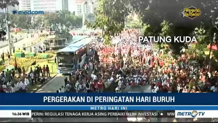 Pergerakan di Peringatan Hari Buruh