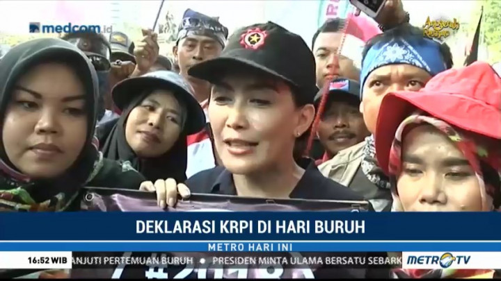 Deklarasi KRPI di Hari Buruh