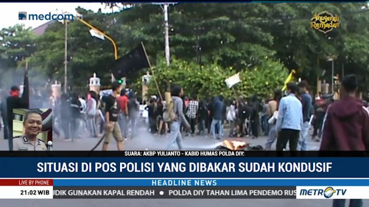 69 Orang Diperiksa Terkait Kericuhan Demo Hari Buruh di Yogyakarta