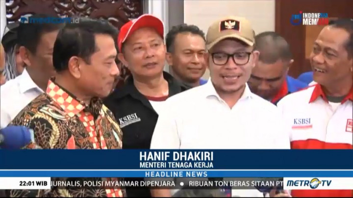 Menteri Hanif Ucapkan Selamat Hari Buruh ke Pekerja Media