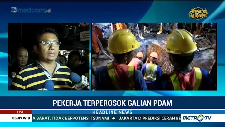 Pekerja Galian yang Tewas Tak Pakai Peralatan <i>Safety</i>
