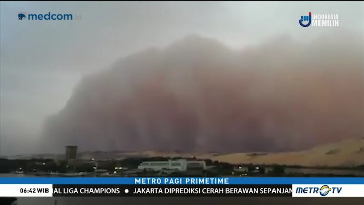 Badai Pasir Menerjang Mesir