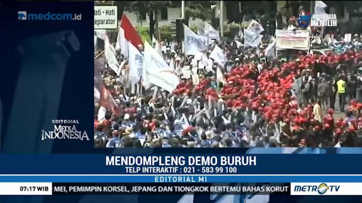Mendompleng Demo Buruh