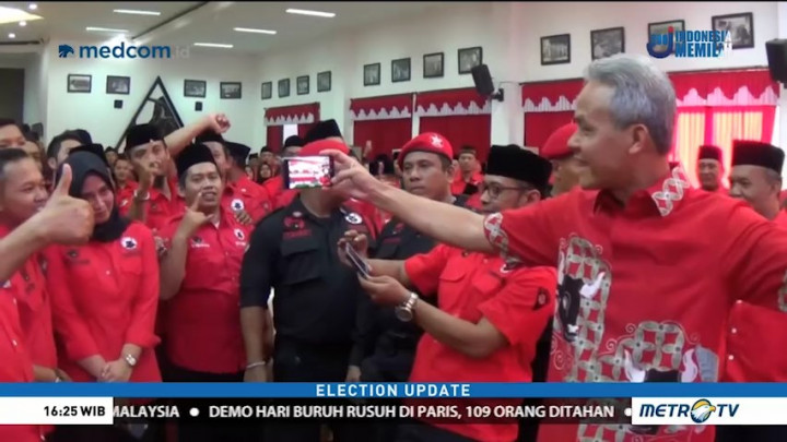 Ganjar Ngevlog Bersama Ratusan Anggota BMI