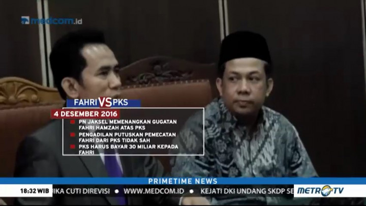 Perjalanan Konflik Fahri Hamzah vs PKS