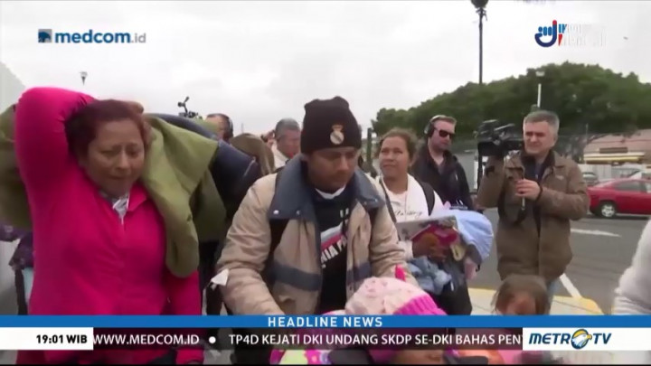 Pencari Suaka asal Honduras Banjiri Perbatasan AS