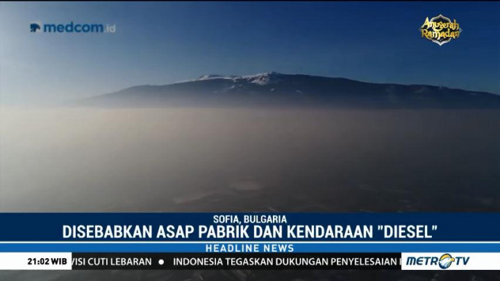 Sejumlah Kota Besar di Bulgaria Dilanda Polusi Udara
