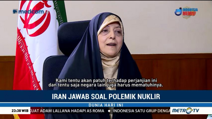 Jawaban Wakil Presiden Iran Soal Polemik Nuklir
