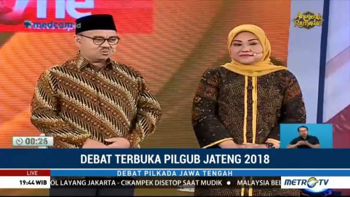 Debat Publik Pilkada Jawa Tengah (2)
