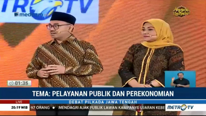 Debat Publik Pilkada Jawa Tengah (4)