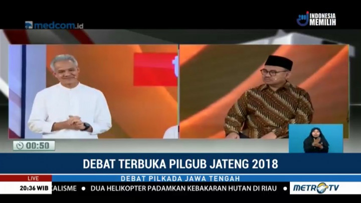 Debat Publik Pilkada Jawa Tengah (5)