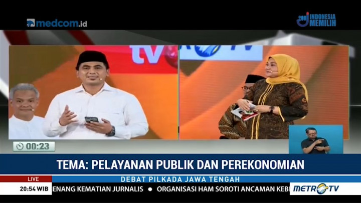 Debat Publik Pilkada Jawa Tengah (7)