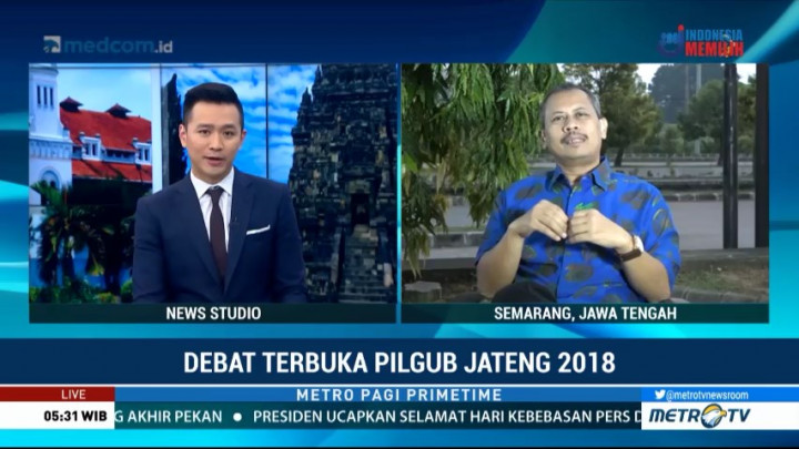 Analis Politik Bicara soal Debat Terbuka Pilgub Jateng 2018