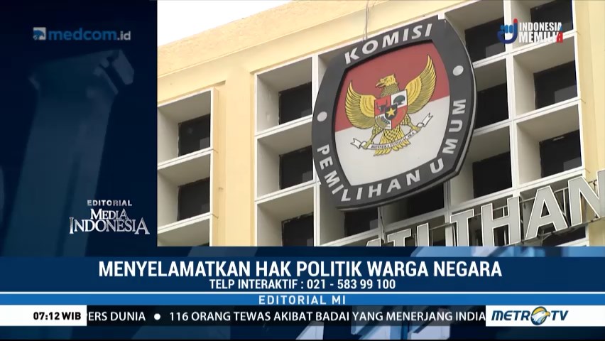 Menyelamatkan Hak Politik Warga Negara