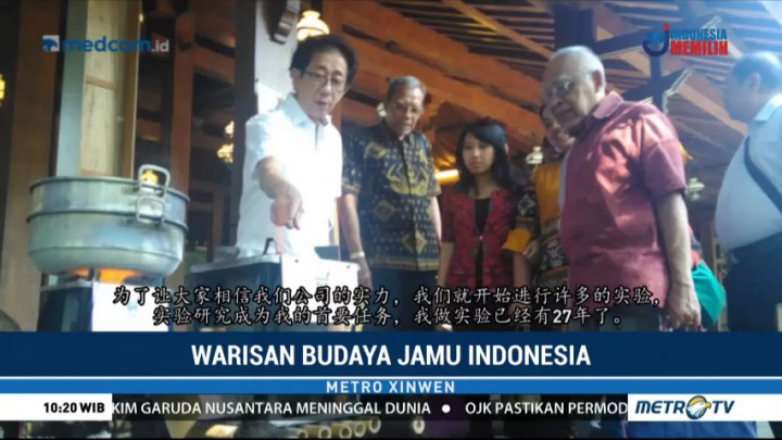 Warisan Budaya Jamu Indonesia
