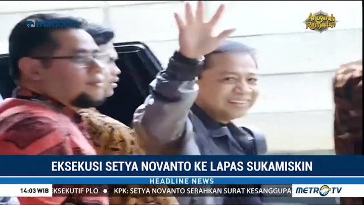 Setya Novanto Dipindah ke Lapas Sukamiskin