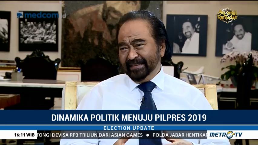 Surya Paloh Soroti Perang Tagar Jelang Pilpres 2019