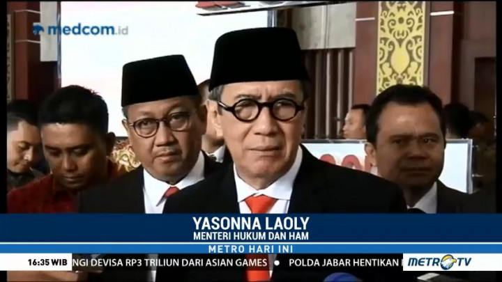 Menkumham: Setnov Dapat Perlakuan Sama Seperti Warga Binaan Lain