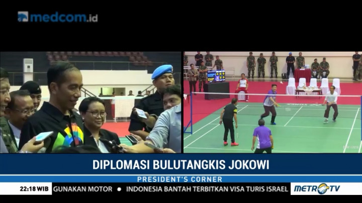 Diplomasi Bulutangkis Jokowi