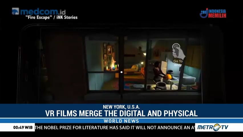 At Film Festival, Virtual Reality Films Merge the Digital and Physical