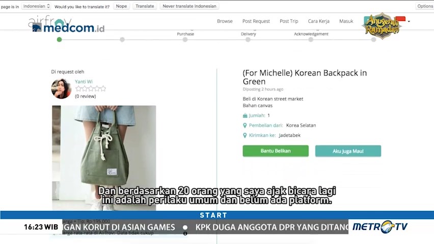 Bisnis Titip Barang Impor Via Pelancong (3)