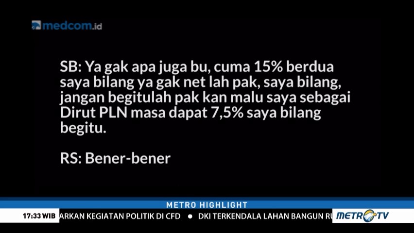 Heboh Rekaman Percakapan Menteri BUMN-Dirut PLN