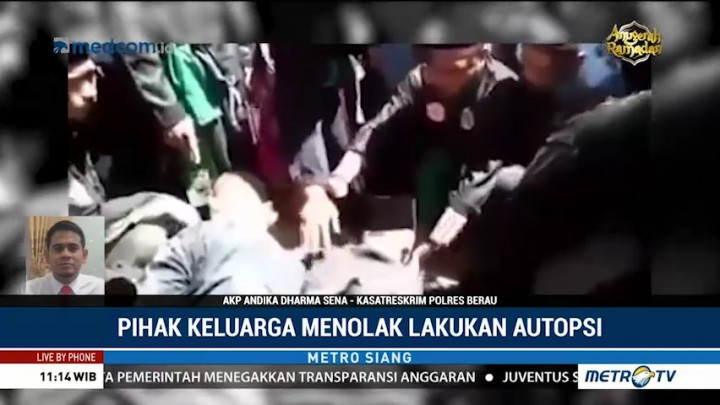 Polisi Tetapkan Dua Tersangka Atraksi Maut di Berau