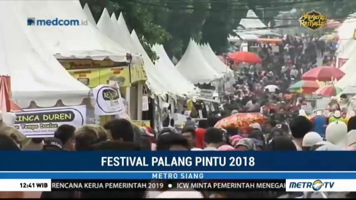 Kemeriahan Festival Palang Pintu 2018