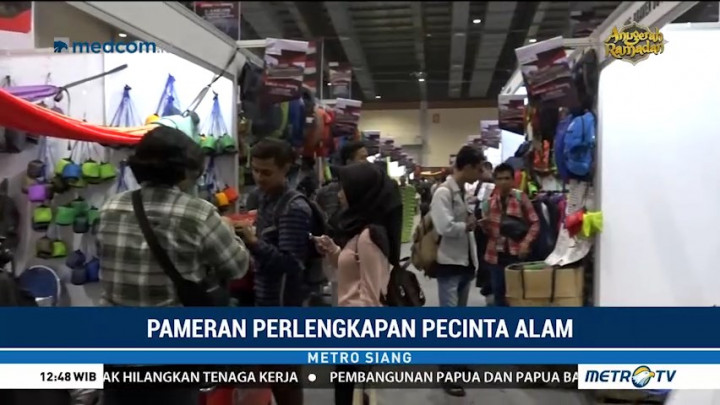 Berburu Perlengkapan Outdoor di Indofest 2018
