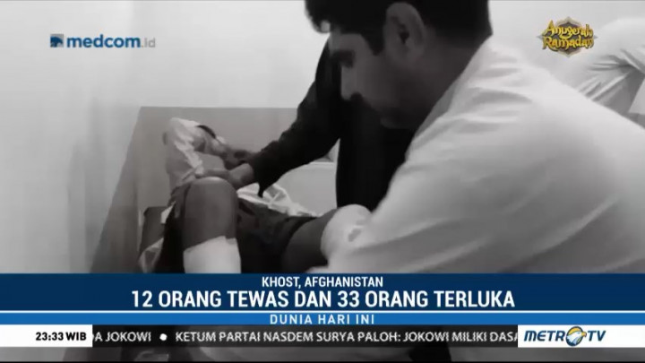 12 Orang Tewas Akibat Ledakan Bom di Afghanistan