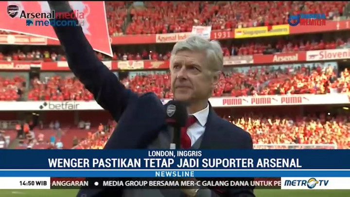 Salam Perpisahan Wenger untuk Arsenal