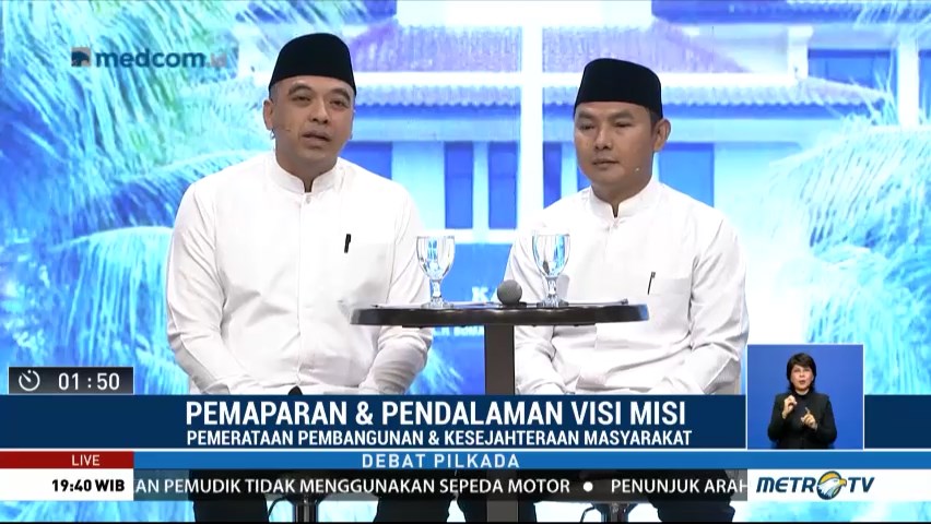 Debat Publik Pilkada Kabupaten Tangerang 2018 (1)