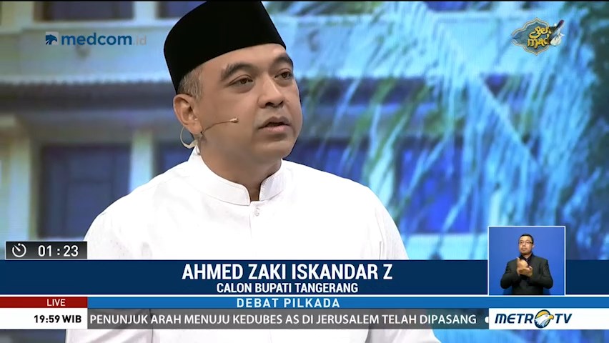 Debat Publik Pilkada Kabupaten Tangerang 2018 (3)