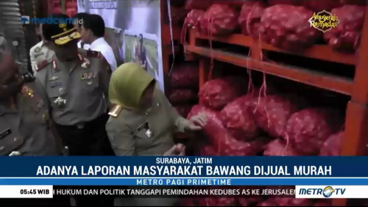 Tim Satgas Pangan Temukan 70 Ton Bawang Ilegal asal India