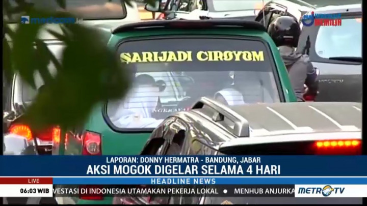 Sopir Angkot dan Taksi di Bandung Berencana Mogok Massal 8-11 Mei