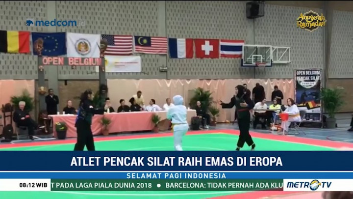 Atlet Pencak Silat Indonesia Raih Kemenangan di Belgia