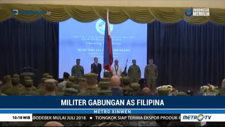 Militer AS-Filipina Gelar Latihan Gabungan
