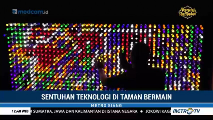 Sentuhan Teknologi di Taman Bermain