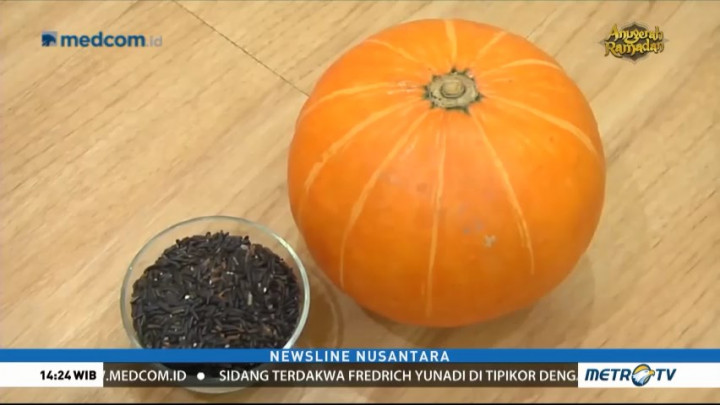 Rawat Kecantikan dengan Labu dan Beras Hitam