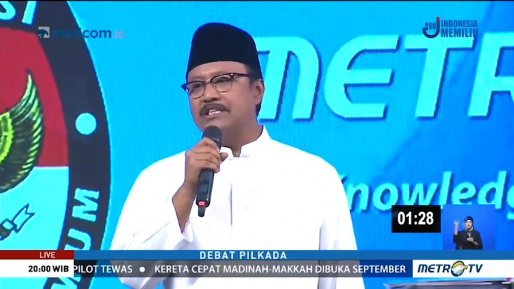 Debat Publik Kedua Pilgub Jawa Timur (3)