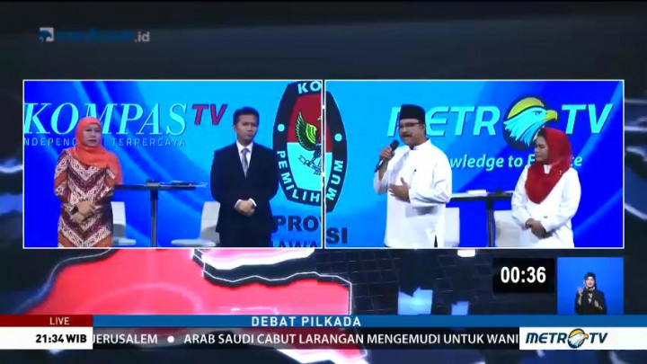 Debat Publik Kedua Pilgub Jawa Timur (10)